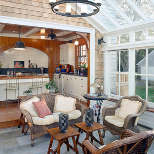 Sunroom Kitchen Houzz