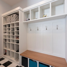 Back door mudroom
