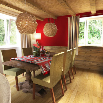 Chalet Franco-Suisse l'authenticité des pays froids