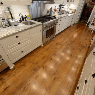 Hand Distressed Hickory in Varied Widths - Santa Clara, CA