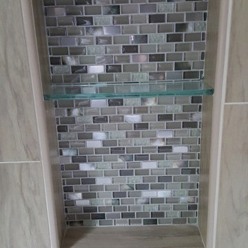 Natural Stone/Wood Custom Bathroom