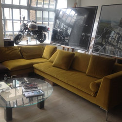 BB Italia sofa. Client instructions to re-new covers. - Sofas