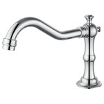 Fontana Showers - Fontana Commercial Architectural Touchless Sensor Faucet Chrome - Fontana Commercial Automatic Hands Free Sensor Faucet