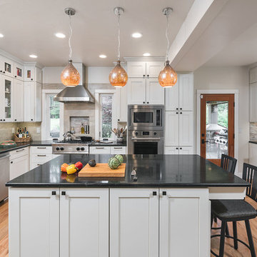White Craftsman Kitchen