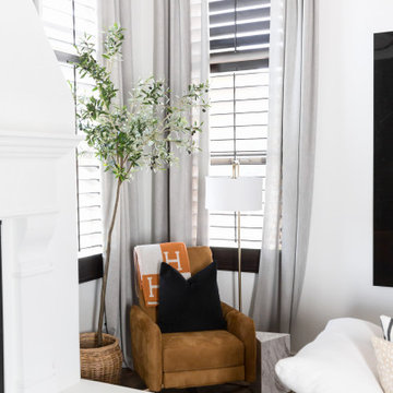 Luxe Office + Family Room
