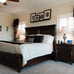 Master Bedroom - Window Treatments