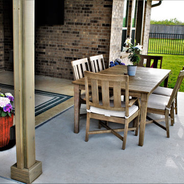 Poly-Carbonate Topped Pergola