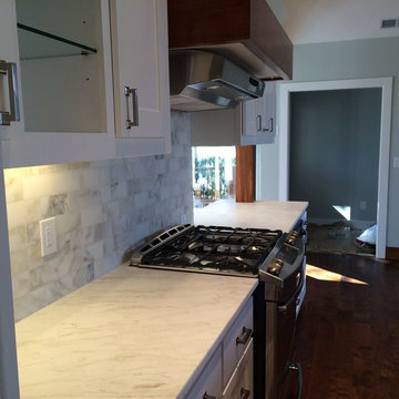 Calcutta Marble Kitchen