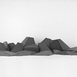 Smarin - Les Angles Floor Cushion by Stephanie Marin for Smarin - Seat Cushions