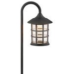 Hinkley - HinkleyFreeport Coastal Elements, 17.88" 1.5W 1 LED Path Light, Black - The popular Freeport design is now available as aFreeport Coastal Ele Textured Black Clear *UL Approved: YES Energy Star Qualified: n/a ADA Certified: n/a  *Number of Lights:   *Bulb Included:No *Bulb Type:No *Finish Type:Textured Black