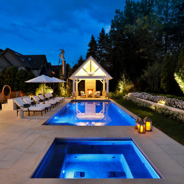 Burr Ridge Swimming Pool and Hot Tub Project