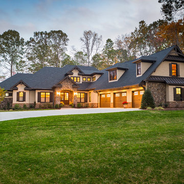 Craftsman Style/French Country Exterior