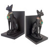 Design Toscano Set of 2 Bastet Cat Goddess Bookends