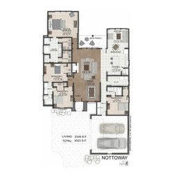 Nottoway Floor plan - Products