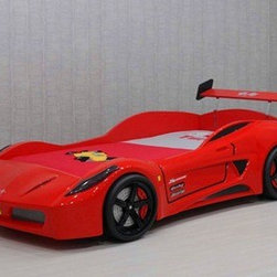 Red Ferrari Car Bed - Products