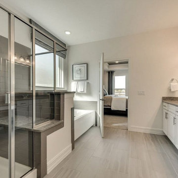 Utility Mini-Spa Bathroom Renovation in Temple City, CA