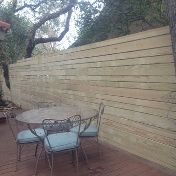 side yard landscape renovation and sitting arbor