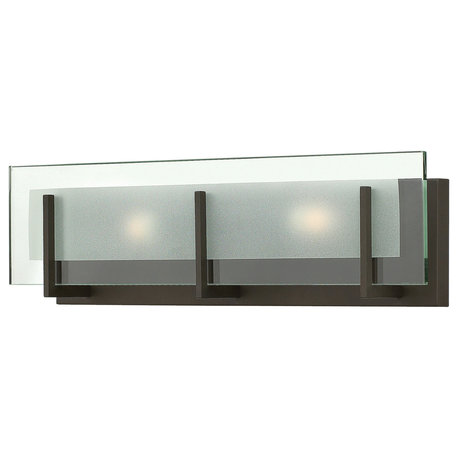 Hinkley Lighting 5652 Latitude 2 Light 18"W Bath Bar - Oil Rubbed Bronze