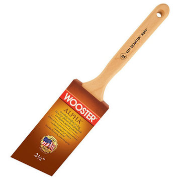 Wooster® 4231-2-1/2 Alpha™ Firm Angle Sash Paint Brush, 2-1/2"