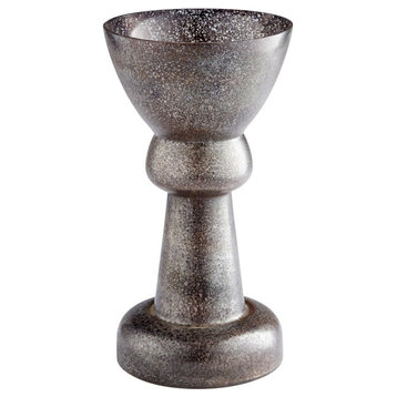 Cyan Cupada Vase 10676, Zinc