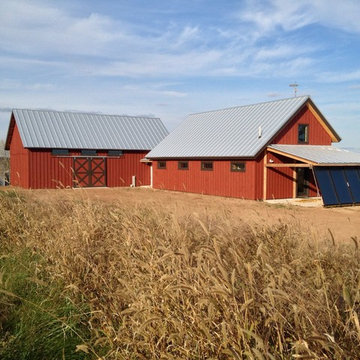 Wisconsin Saltbox and Colonial Forge