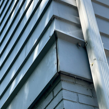 James Hardie Siding in Pearl Gray