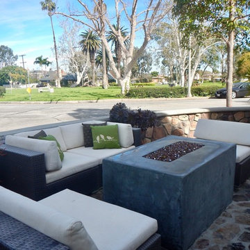 Residence New Front Patio with Fire pit