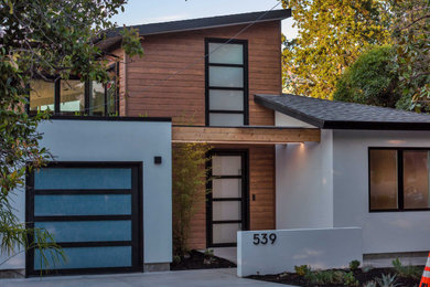 Inspiration for a contemporary exterior home remodel in San Francisco