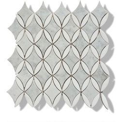Contemporary Mosaic Tile by Medallions and Luxury Tile