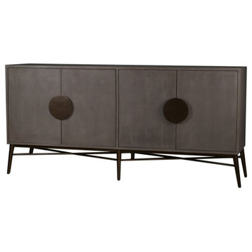 Carlyle Sideboard, Faux Shagreen