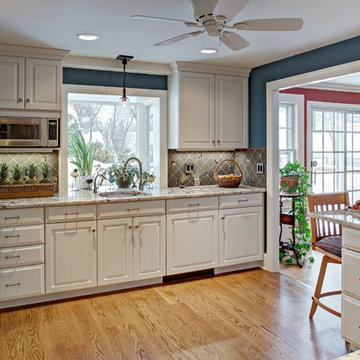 Moody Blue Kitchen Remodel