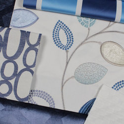 Blue Lanscape - Fabric
