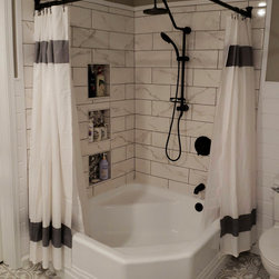 Neo-Angle Shower Rod - Shower Curtain Rods