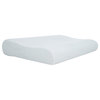Blue Memory Foam Contour Bedroom Pillow by Remedy