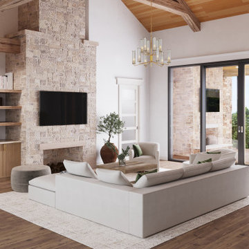 Hawkridge Lot 35 | Interior and exterior rendering