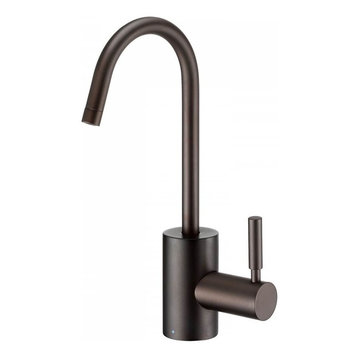 Point Of Use Cold Water Drinking Faucet With Gooseneck Swivel Spout
