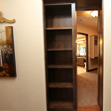 Moving Hall Bookcase - Hidden passage