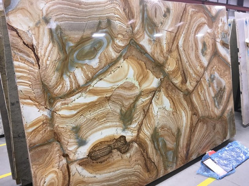 Any Experience With Palomino Quartzite Honed Or Polished