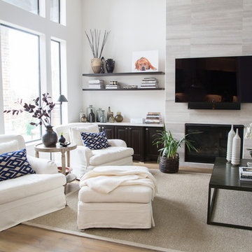 Woodlands Remodel - From Traditional To Contemporary