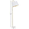 Transitional Gold Metal Floor Lamp 83841
