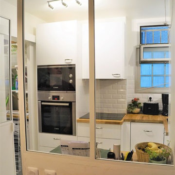 Rénovation d'une cuisine et création d'une buanderie