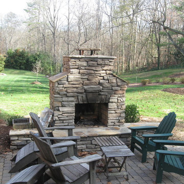 Outdoor fireplaces in Charlotte NC