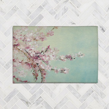 Cherry Blossoms 2'x3' Chenille Rug