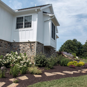 Craftsman Home with perennial gardens