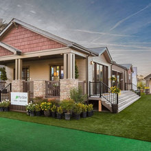 Mixed material siding installations