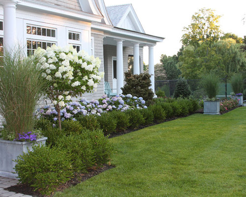 Coastal Partial Sun Garden Design Ideas, Renovations & Photos