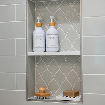 Showplace EVO Kitchen Channing in Heron Plume and Bathroom Concord in White II