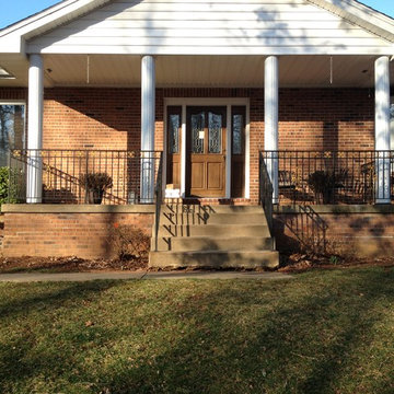 1980s Ranch Front Yard Makeover- Before and After