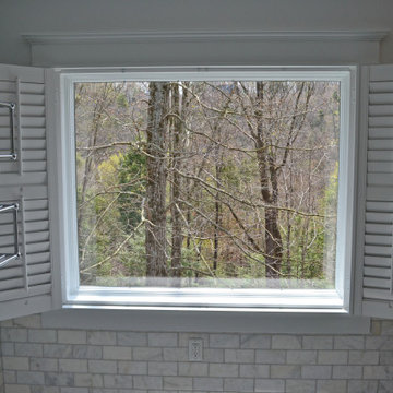 Interior Shutter: Master Bathroom Picture Window