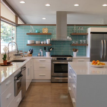Sun-drenched Kitchen